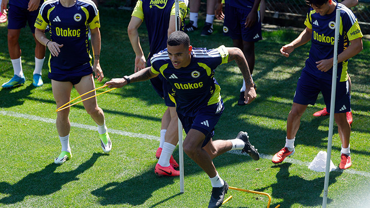 Greenwood Fenerbahçe’de ilk antrenmanına çıktı
