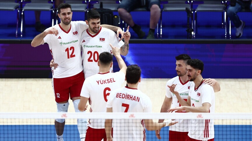 Efelerin VNL çeyrek finalinde rakibi Slovenya