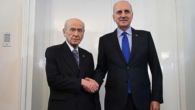 Meclis Başkanı Kurtulmuş, MHP lideri Bahçeli’yi ziyaret etti