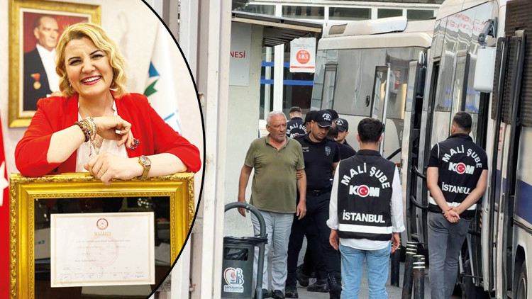İzmit’te başkan ve eşi tutuklandı