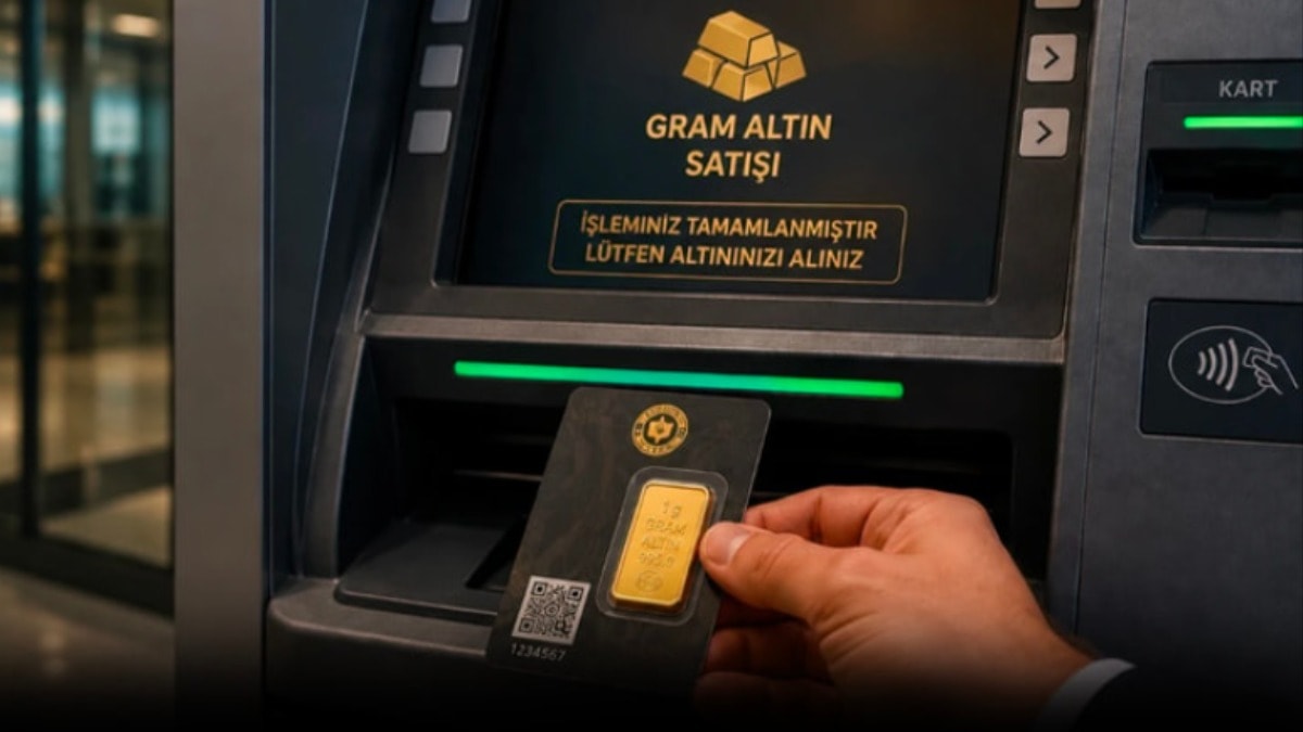 Yeni dönem başladı: ATM’ler 24 saat boyunca altın satacak