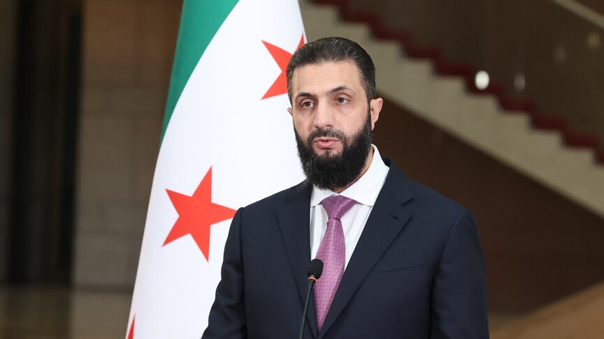 Şara, Erdoğan’ın Suriye’ye yaptırımların kaldırılması için arabuluculuk yaptığını söyledi