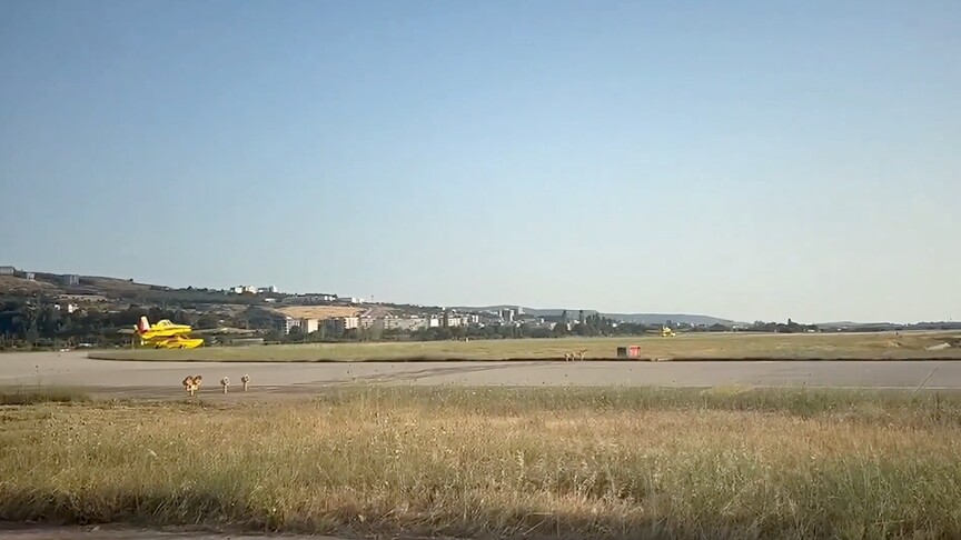 İspanya’nın ardından Fransa’ya da iki yangın söndürme uçağı gönderildi