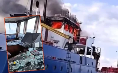 Büyük şüphe: Ukrayna’da limandaki Türk gemisini İran füzesi mi vurdu?