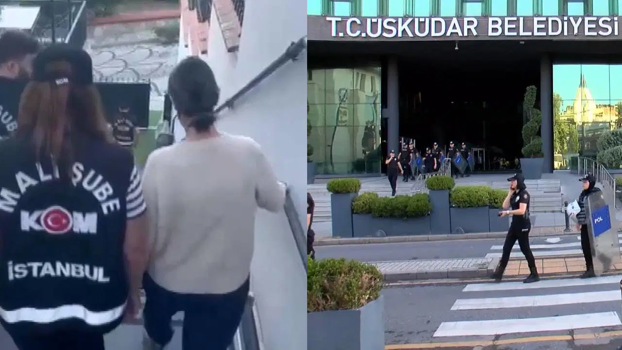 Bu sabah da polis Üsküdar Belediyesini bastı, Başkan Sinem Dedetaş gözaltında