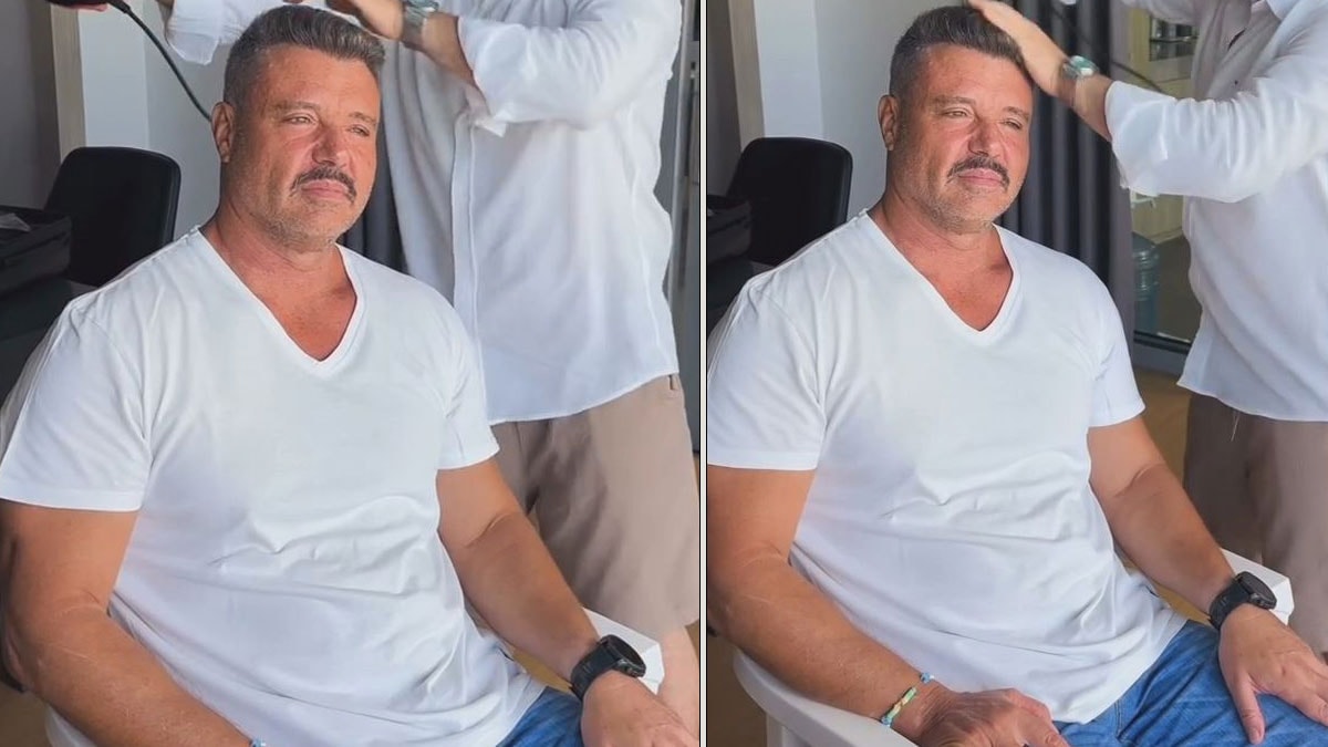 Sadettin Saran’ın yeni imajı gündem oldu: Bıyık bıraktı, saçını boyattı