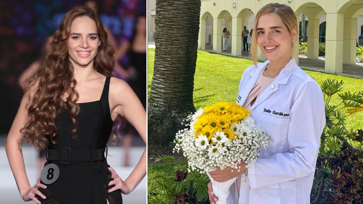 Ünlü manken ABD’de doktor oldu