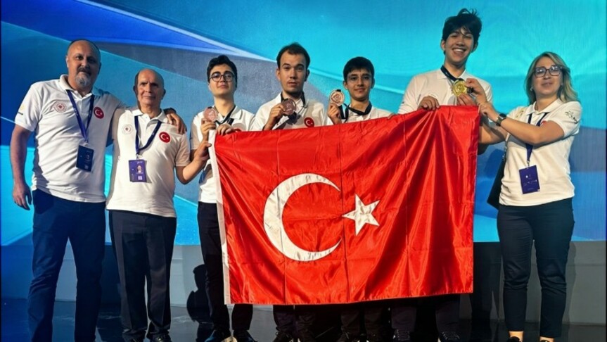 Türkiye ilk kez katıldığı Nükleer Bilim Olimpiyatı’ndan 4 madalya çıkardı