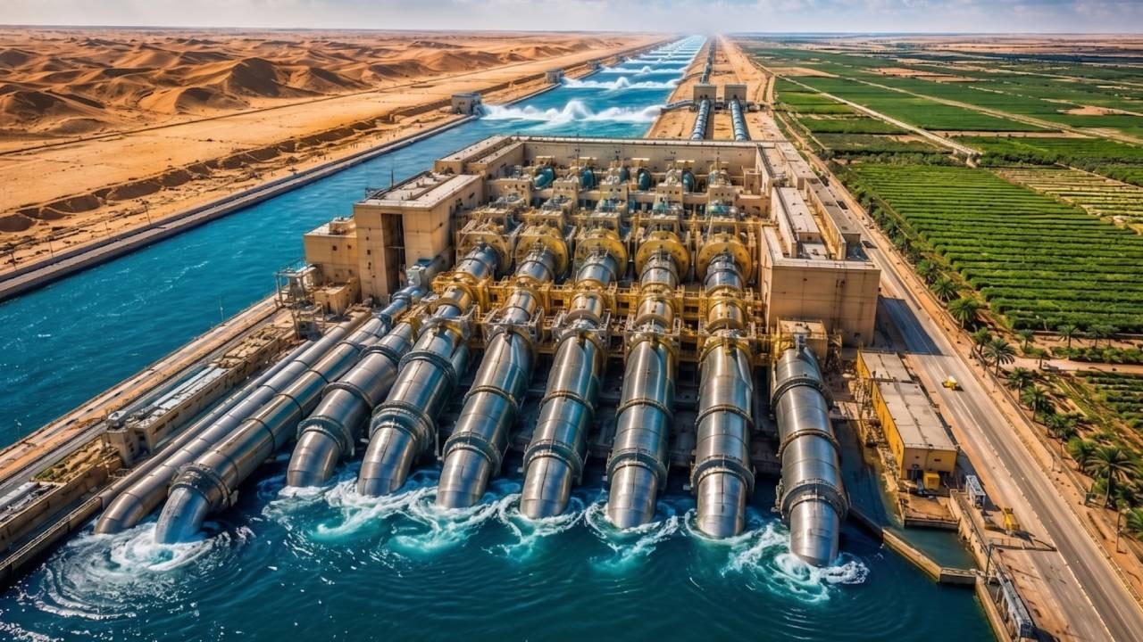 Mısırlılar bir Nil Nehri daha inşa ediyor: Su ters yönde akıtılacak
