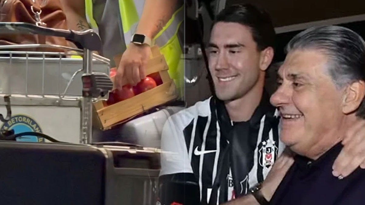 Beşiktaş’ın yıldız golcüsü İstanbul’a iki kasa domatesle geldi