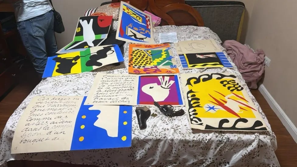 200 bin dolar değerinde çalıntı Matisse eserleri bulundu
