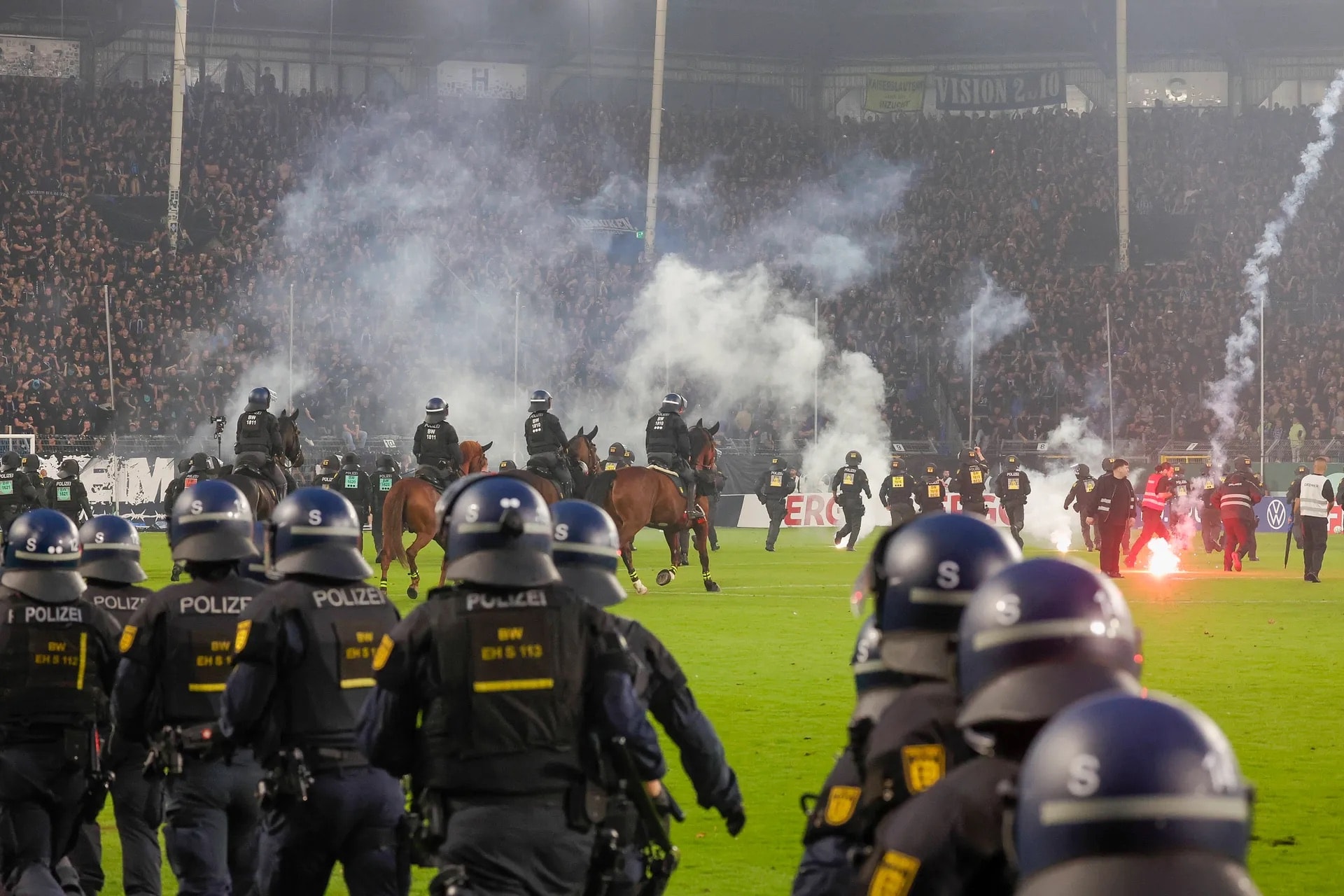Chaos at Mannheim vs. Kaiserslautern: 35 Police Injured as Stadium Turns Into "Battlefield
