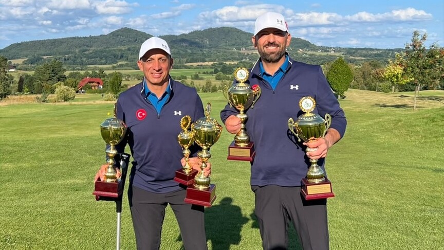 Para golfçüler Çekya’da 4 kupa kazandı