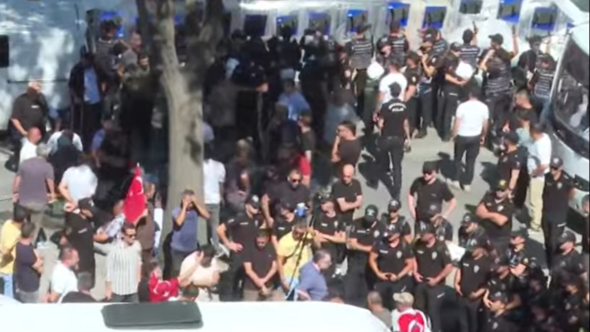 Ankara’da gazilere yine polis ablukası!