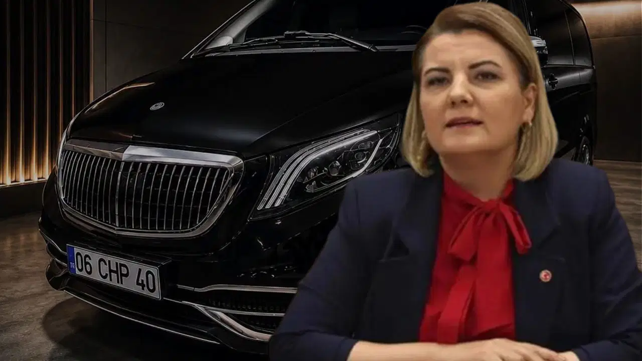Fatma Kaplan Hürriyet ‘CHP’ plakalı makam aracını satışa çıkardı