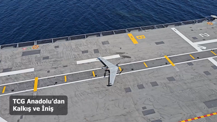 Bu da Bayraktar’ın dikey kalkış yapan İHA’sı: Kalkan