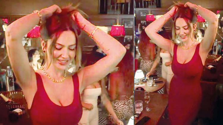 Beyrut’taki dansını paylaştı: Hadise mekânda