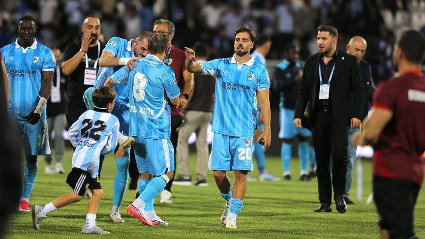 Erzurumspor ilk galibiyetini aldı