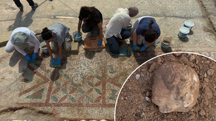 Bir Roma sürprizi daha: İki bin yıllık Eros başı bulundu
