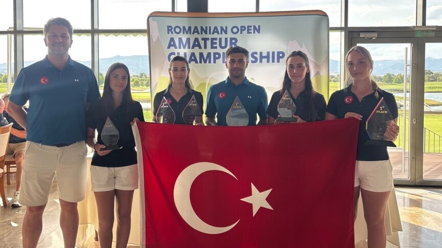 Milli golfçülerden iki şampiyonluk geldi