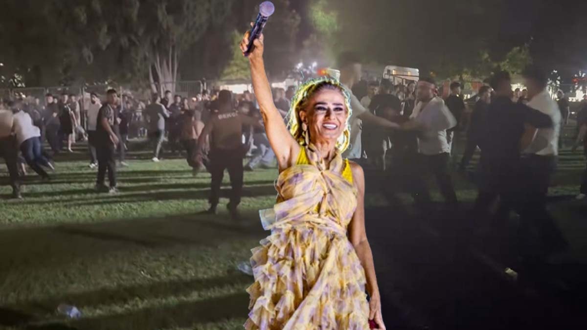 Yıldız Tilbe’nin konserinde ortalık savaş alanına döndü