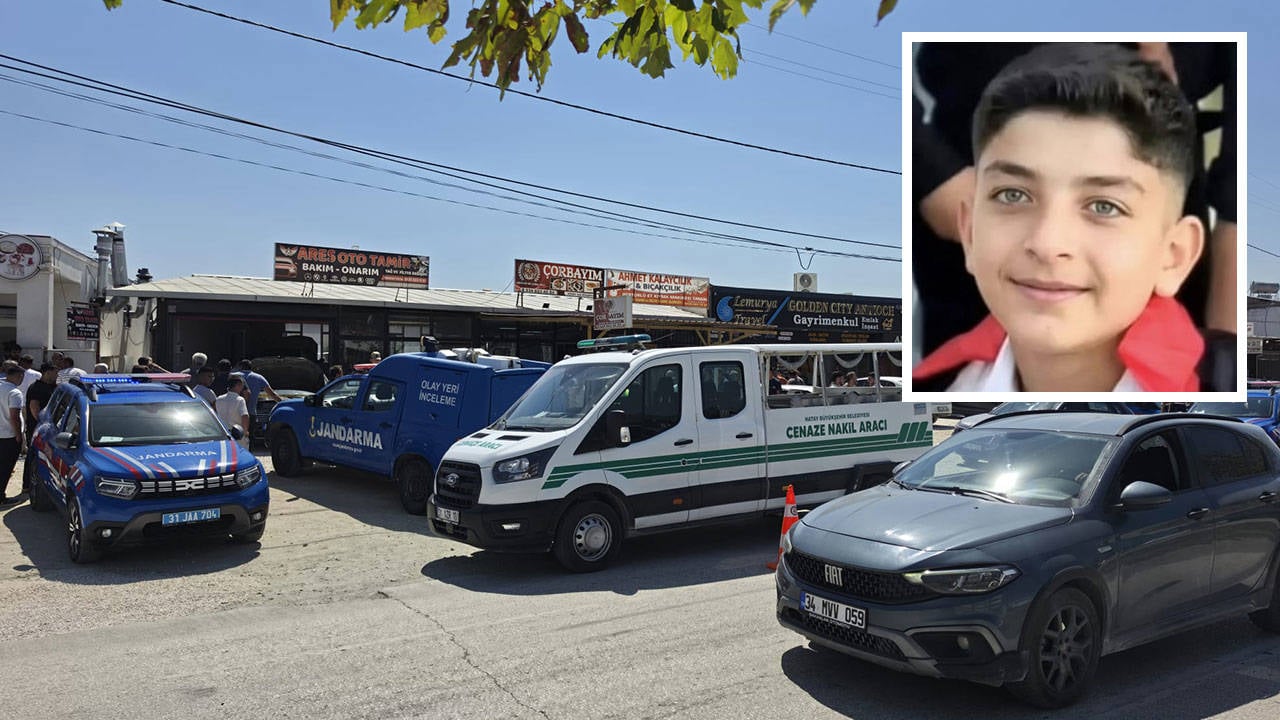 Tamirci çırağının acı kaderi: Patlayan motor 13 yaşındaki Tunç’u öldürdü