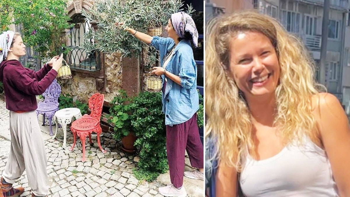 Herkes Ayvalık’ta tatildeydi, Burcu Biricik çalıştı