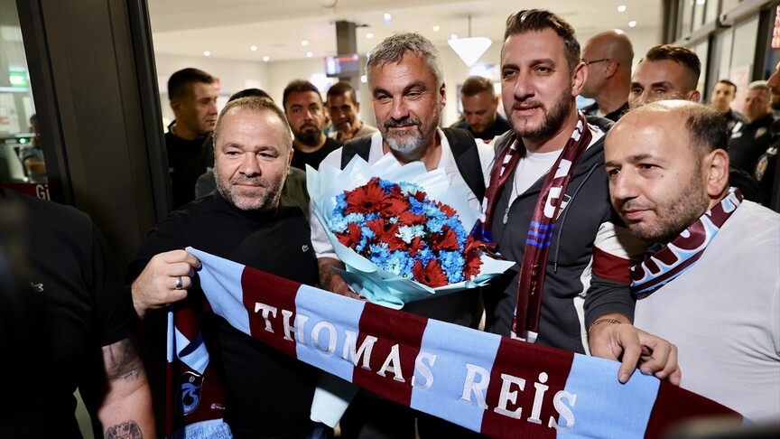 Trabzonspor’un prensipte anlaştığı teknik direktör Thomas Reis, Trabzon’da