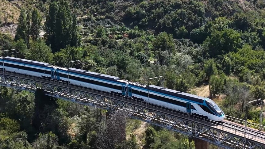 Milli hızlı trenin seri üretimi başlatıldı