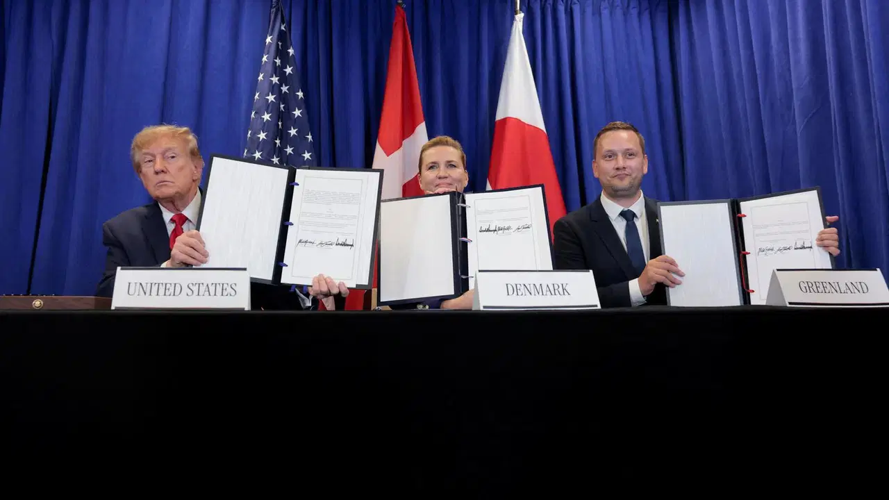 Trump, Danimarka ve Grönland ile güvenlik anlaşması imzaladı