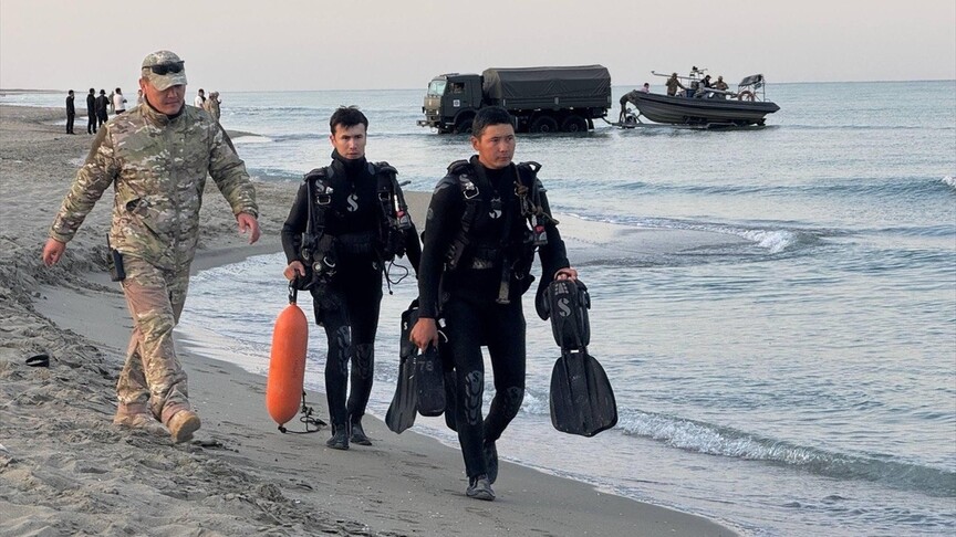 Kazakistan'da deniz tatbikatında 9 asker hayatını kaybetti