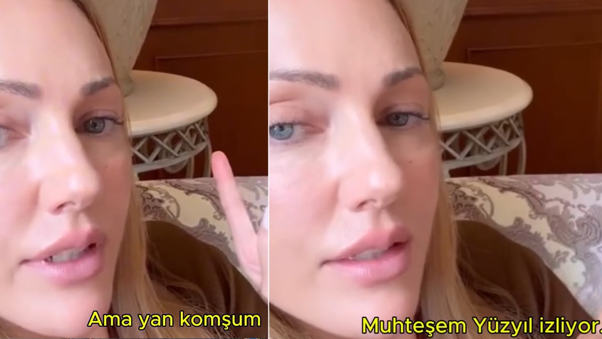 Meryem Uzerli’den otel oda komşusuna sürpriz