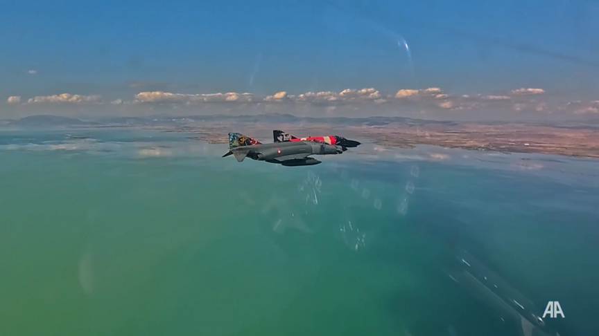 Hava Kuvvetleri Komutanı İngiliz mevkidaşıyla Konya'da uçtu