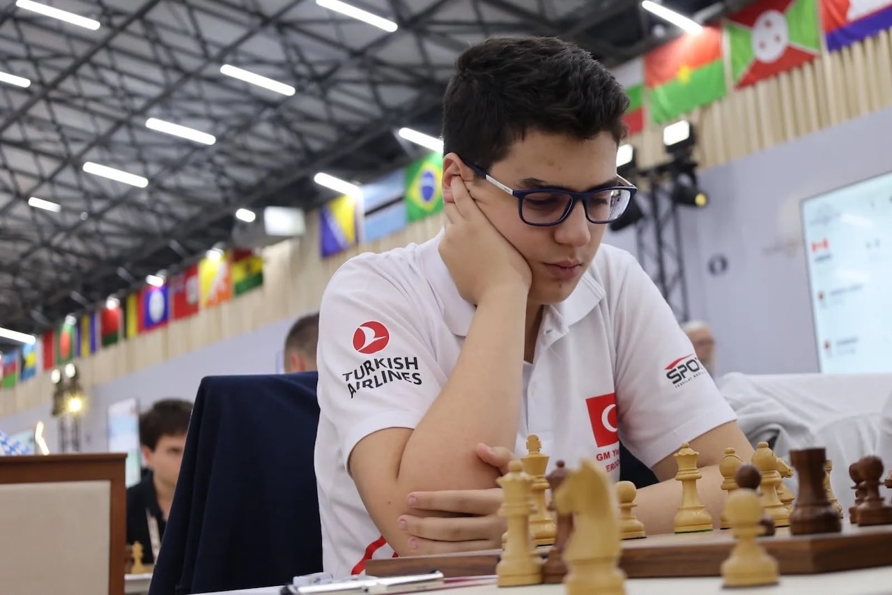 Yağız Kaan Erdoğmuş 46. FIDE Satranç Olimpiyatı'nda rekor kırdı