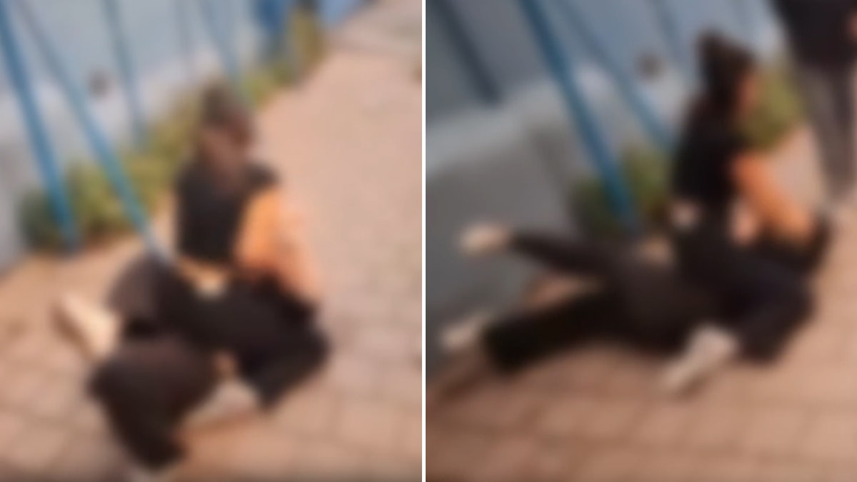 Kamera eşliğinde kız öğrenci kavgası: ‘Haydi başlayabilirsiniz’