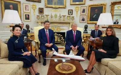 Trump, Şi’yi Beyaz Saray’da gösterişli biçimde ağırladı, övgüler düzdü ama karşılığında pek az şey aldı