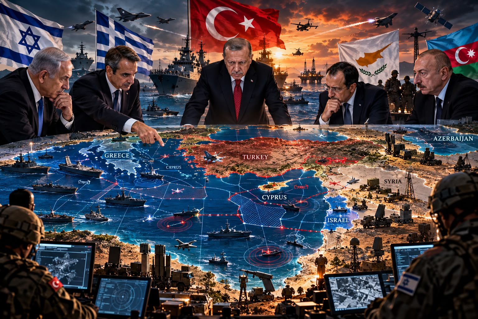 Doğu Akdeniz ve Ege'de savaş riski analizi