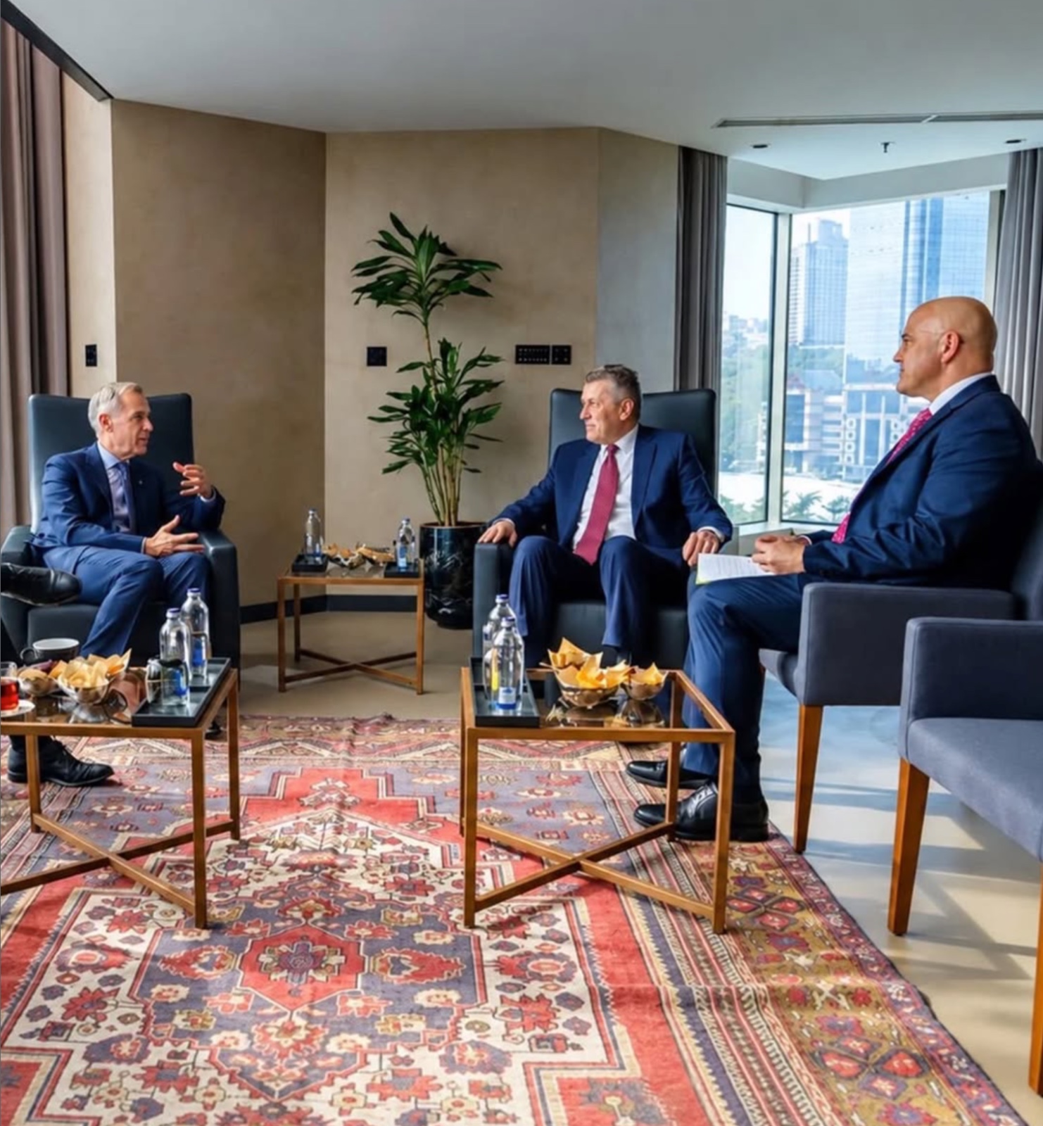 Kanada Başbakanı Mark Carney Sabancı Holding’de