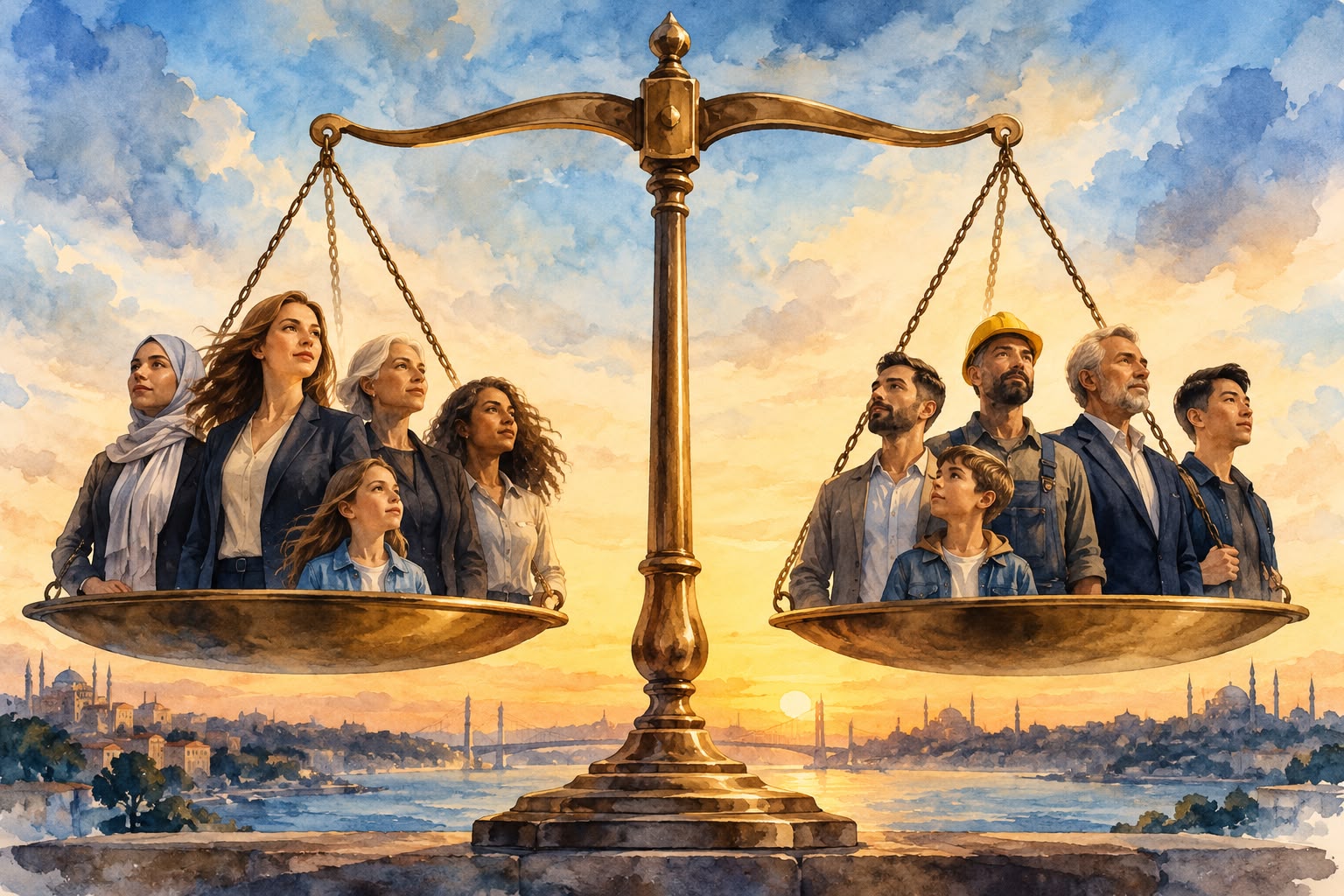 Adaletin Cinsiyeti Olmaz: Kadın ve Erkek Hakları Eşit Düzeyde Korunmalı