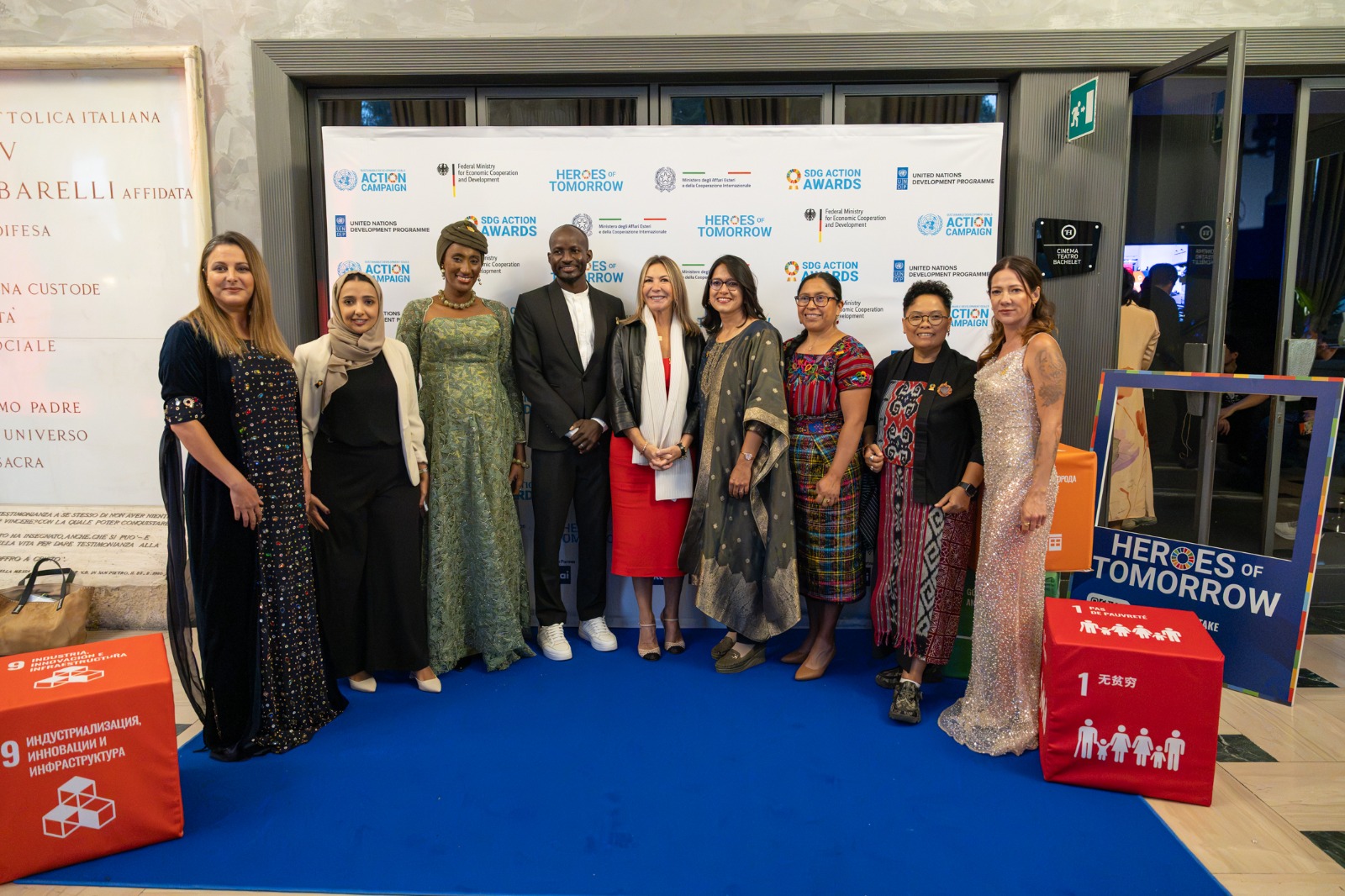 Ümit Boyner, Roma'daki UN SDG Action Awards'ta eşitlik mesajı verdi