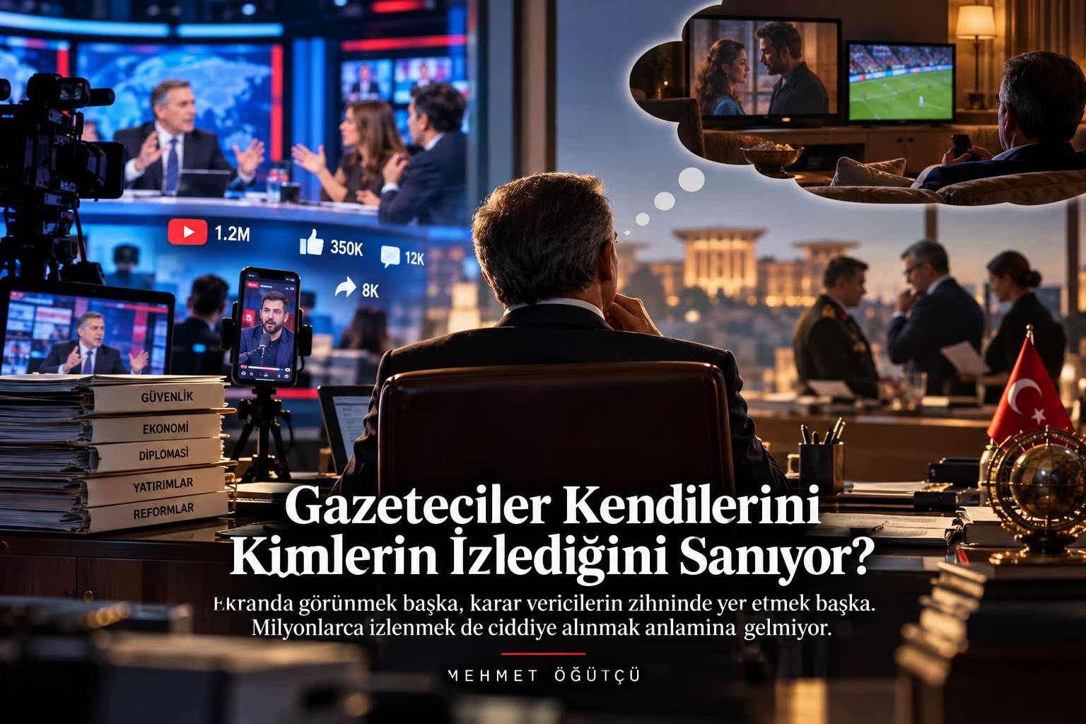 Gazeteciler Kendilerini Kimlerin İzlediğini Sanıyor?