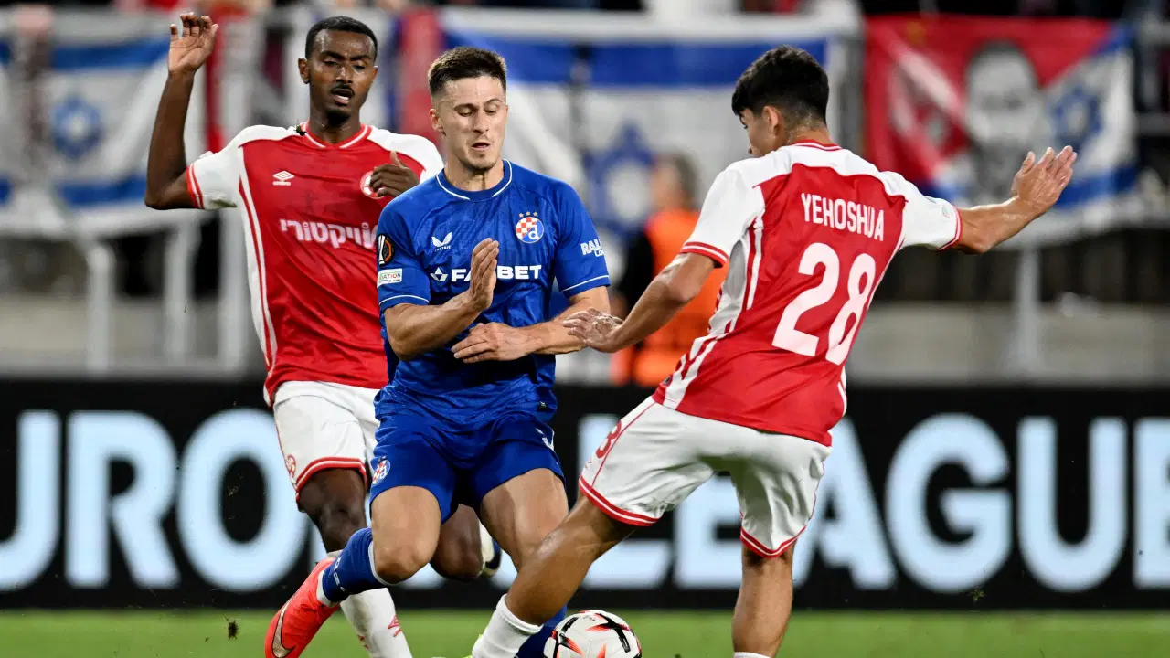 UEFA Avrupa Ligi'nde Dinamo Zagreb, Hapoel Beer Sheva ile 0-0 berabere kaldı.