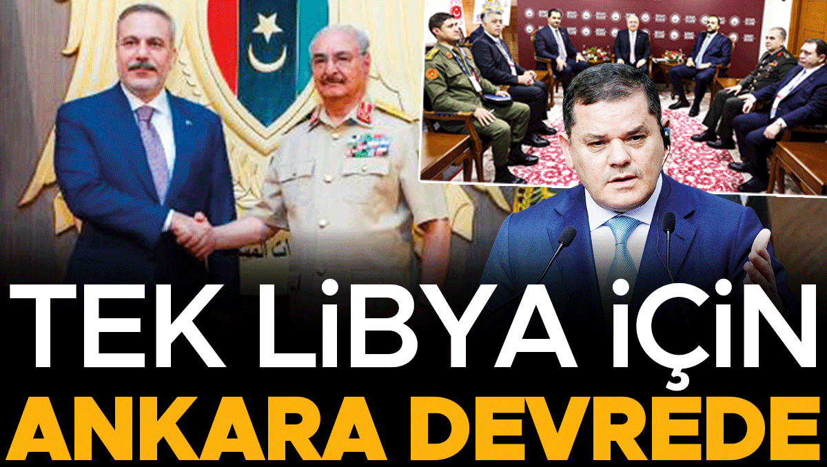 Ankara'da Libya barışı masasında yeni adımlar