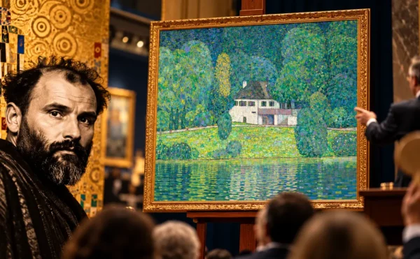 Gustav Klimt’in 110 yıllık manzarası açık artırmada
