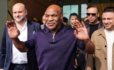 Mike Tyson Tuzlu Kahve’de rol almak için İstanbul’a geldi