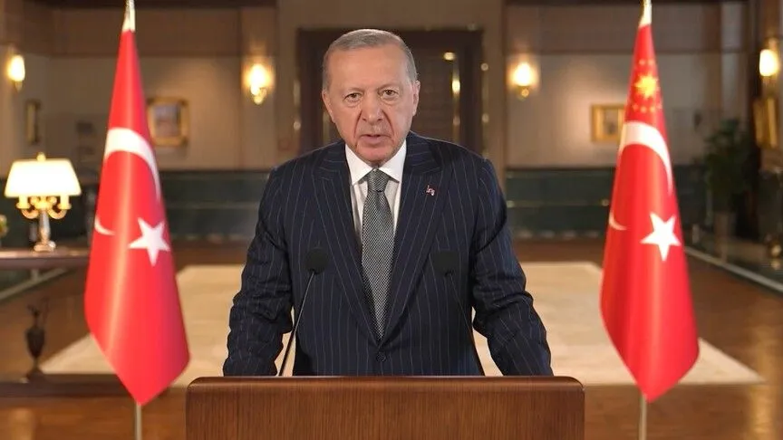Cumhurbaşkanı Erdoğan, 29 Ekim Cumhuriyet Bayramı mesajında Milli Mücadele'yi vurguladı
