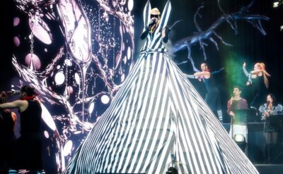 Hande Yener’in kostümü Harbiye’ye damga vurdu: Yaşar ve Simge sürprizi