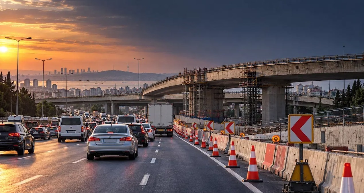 Anadolu yakasında yeni trafik düzenlemesi: 50 gün sürecek