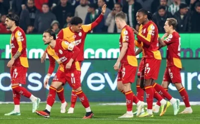 Galatasaray, Konya’da şen şakrak