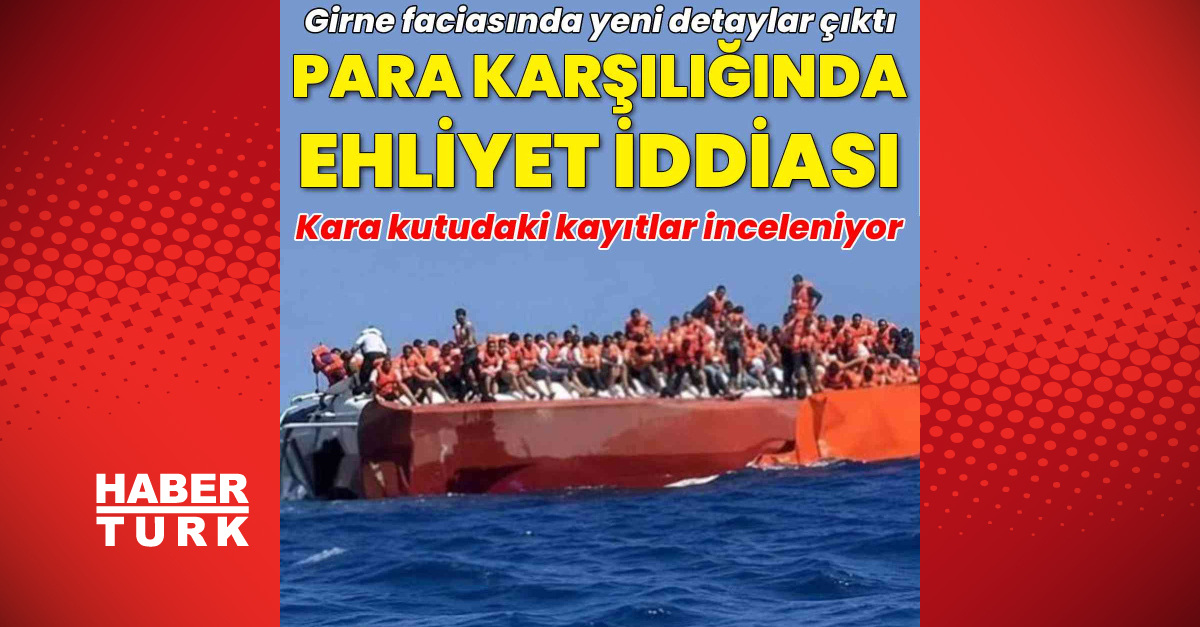 Girne gemi faciası: Kaptan Honduras’tan 3 bin 500 dolara kaptanlık ehliyeti peşindeymiş